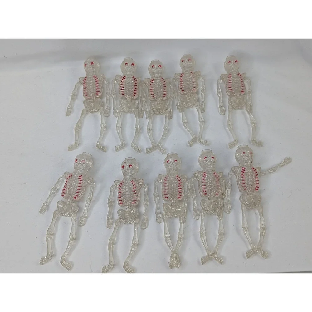 Spooky Skeleton String Light Covers Only‎ 5 Inch Lot of 10 Halloween